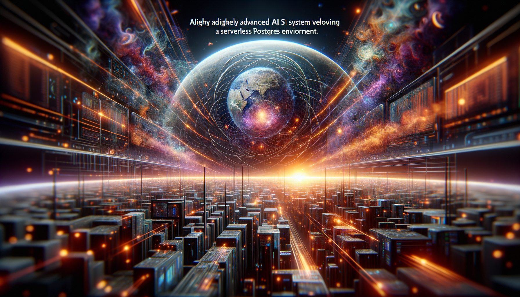 Eye-catching visual of Agentic AI, serverless Postgres, Databricks
and AI technology vibes