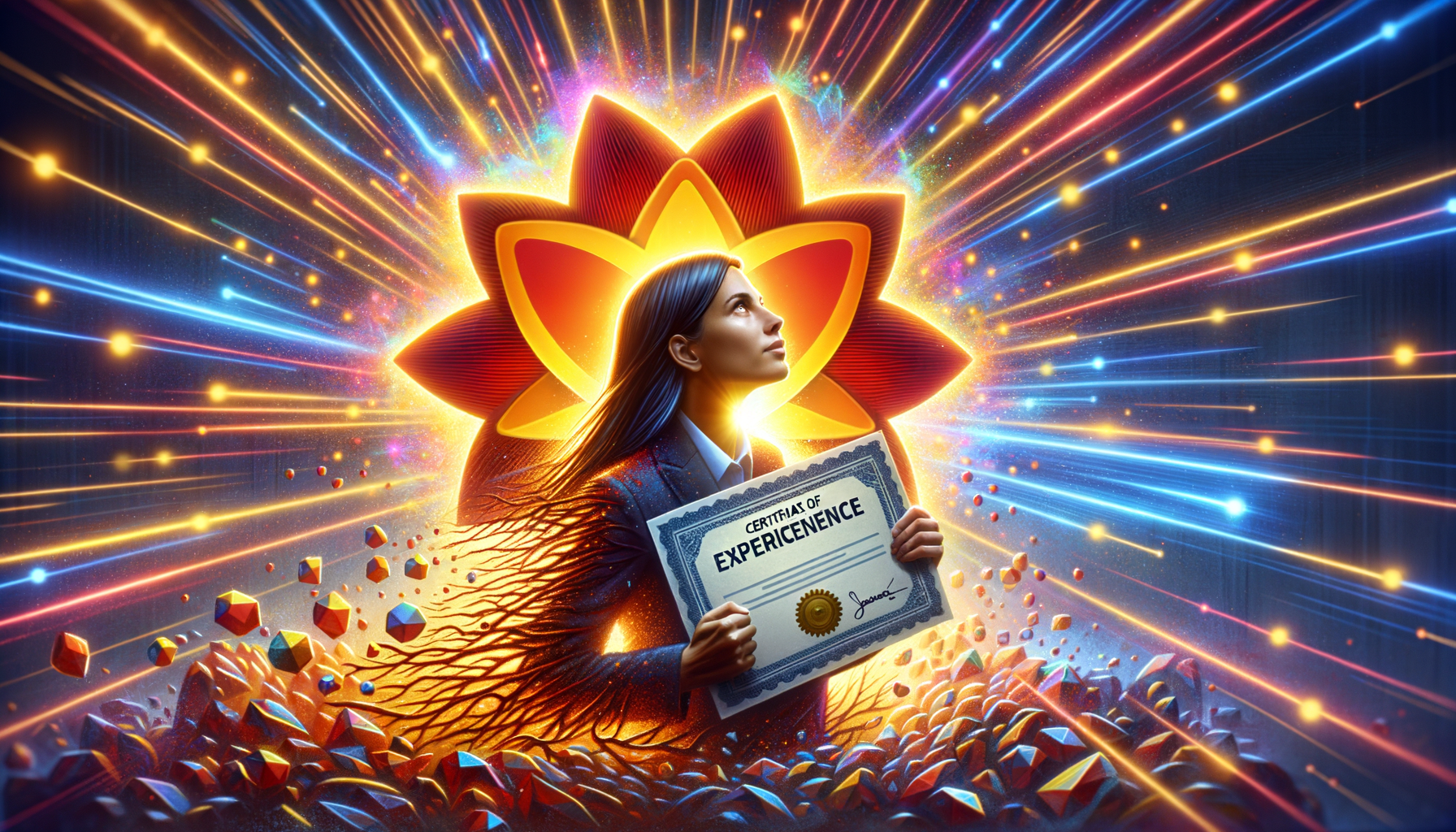 Eye-catching visual of Java, Java certification, Java developer
and  AI technology vibes