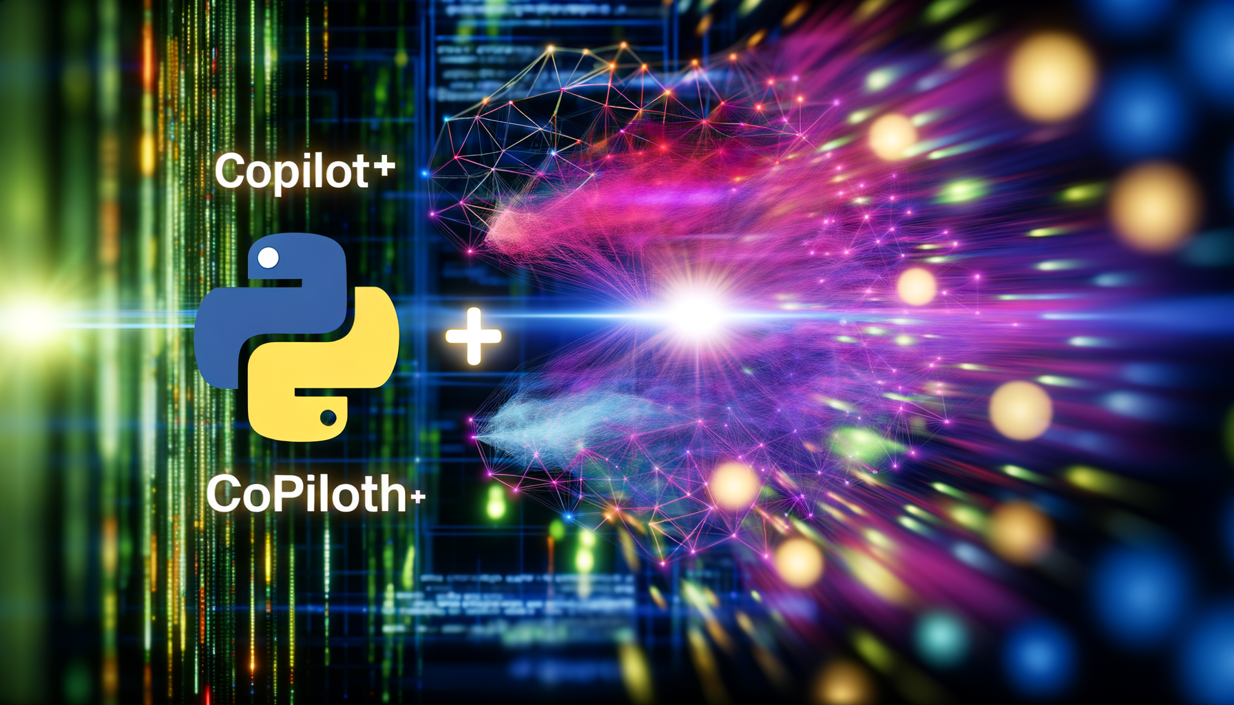 Copilot+, PyTorch, AI technology and AI technology illustration