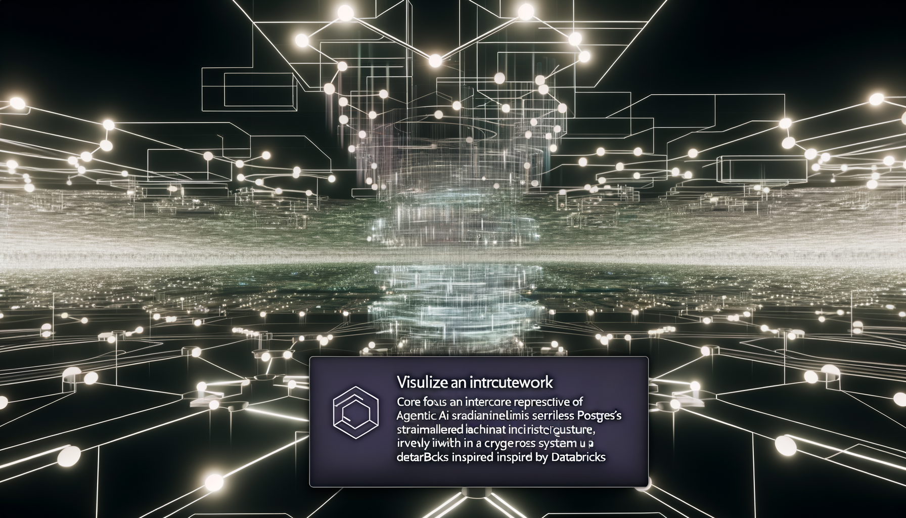 Agentic AI, serverless Postgres, Databricks
technology and AI technology illustration