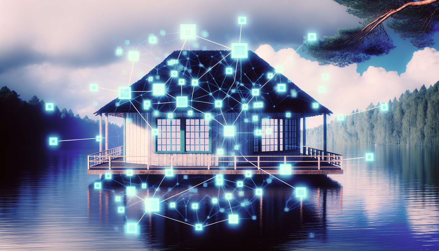 open lakehouse, AI, data management
technology and  AI technology illustration