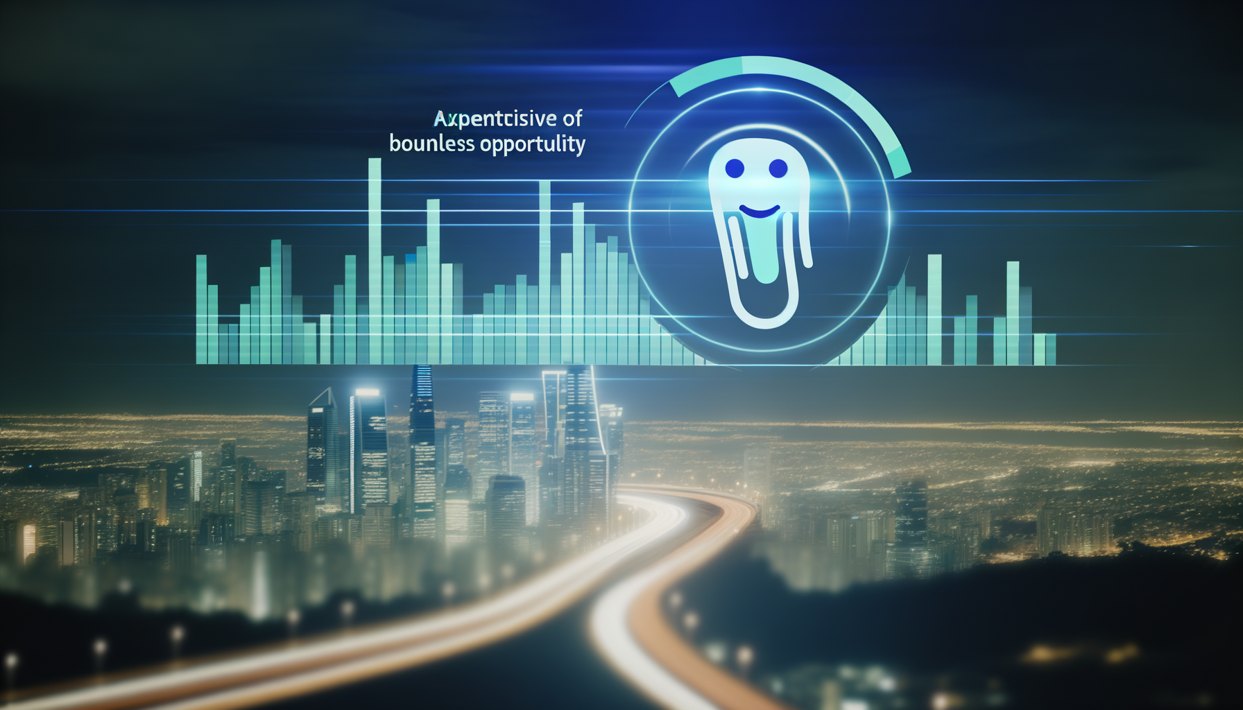 Future potential of Clippy, LLMs, AI models represented visually
