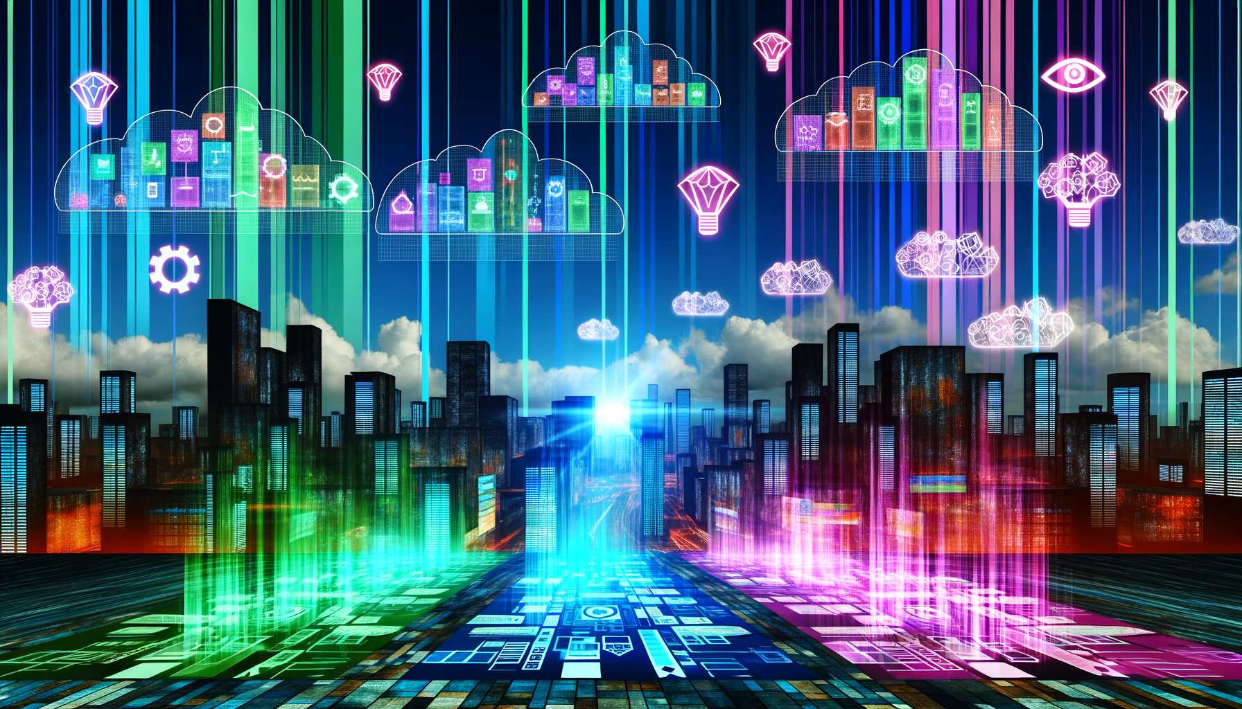 Future potential of Java, Enterprise Applications, Cloud Computing
represented visually