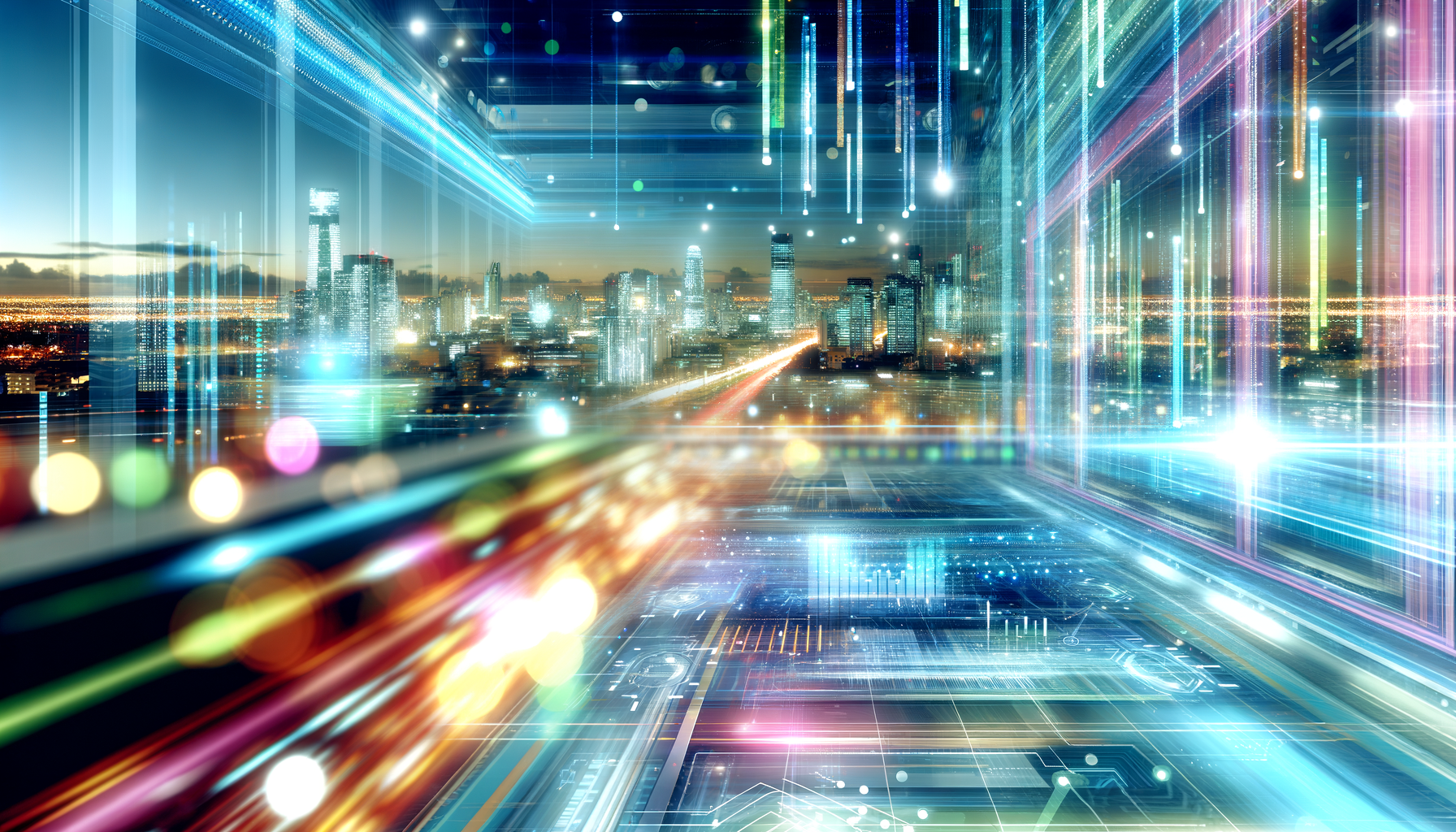 Future potential of Salesforce, AI, data represented visually