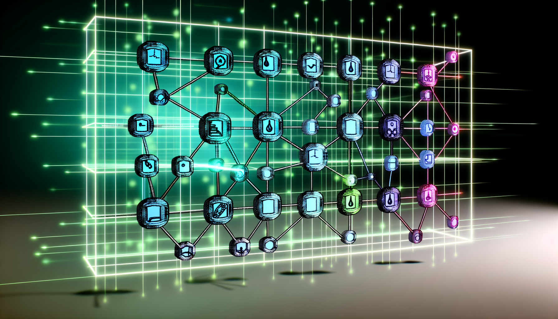 Node.js 24, JavaScript runtime, WebAssembly
technology and advanced technology illustration