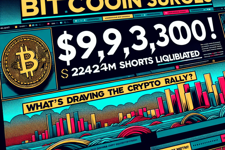 Bitcoin Blasts Near $100K: Short Sellers Suffer $224M Liquidation