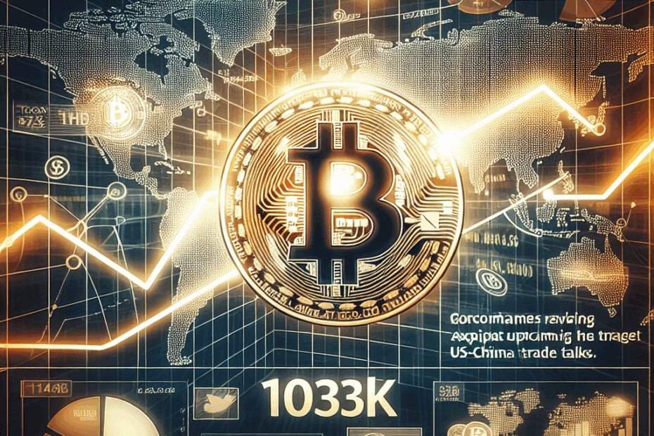 Bitcoin Blasts Past $103k Amid US-China Trade Talk Anticipation