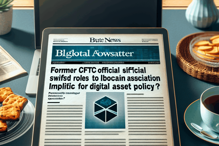 CFTC Commissioner Mersinger Moves to Blockchain Association: What It Means