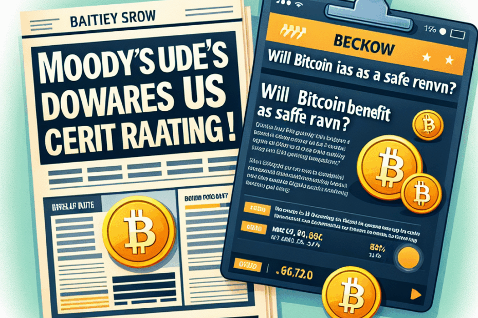 Bitcoin's Safe Haven Status: Moody's Downgrade Sparks Debate