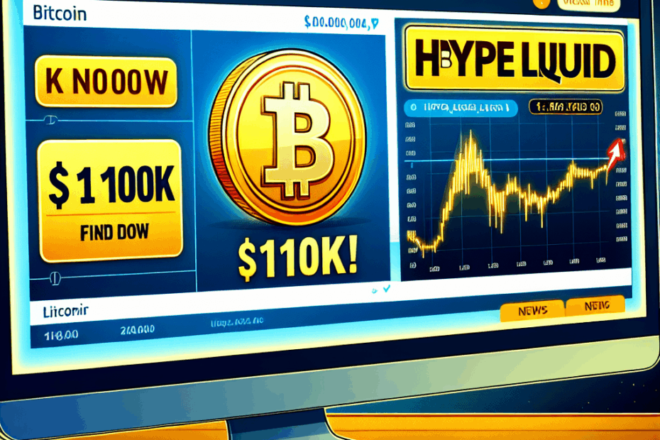 Bitcoin's $110K Surge Obliterates $1B Hyperliquid Short