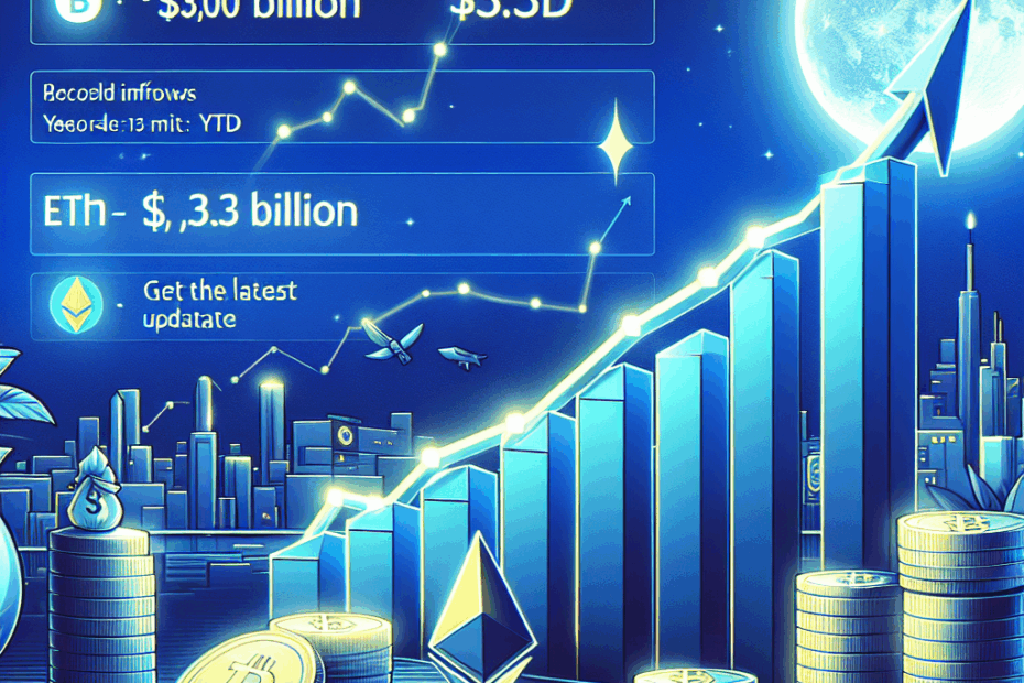 Crypto ETPs Surge: $3.3 Billion Flows In, Fueling BTC and ETH