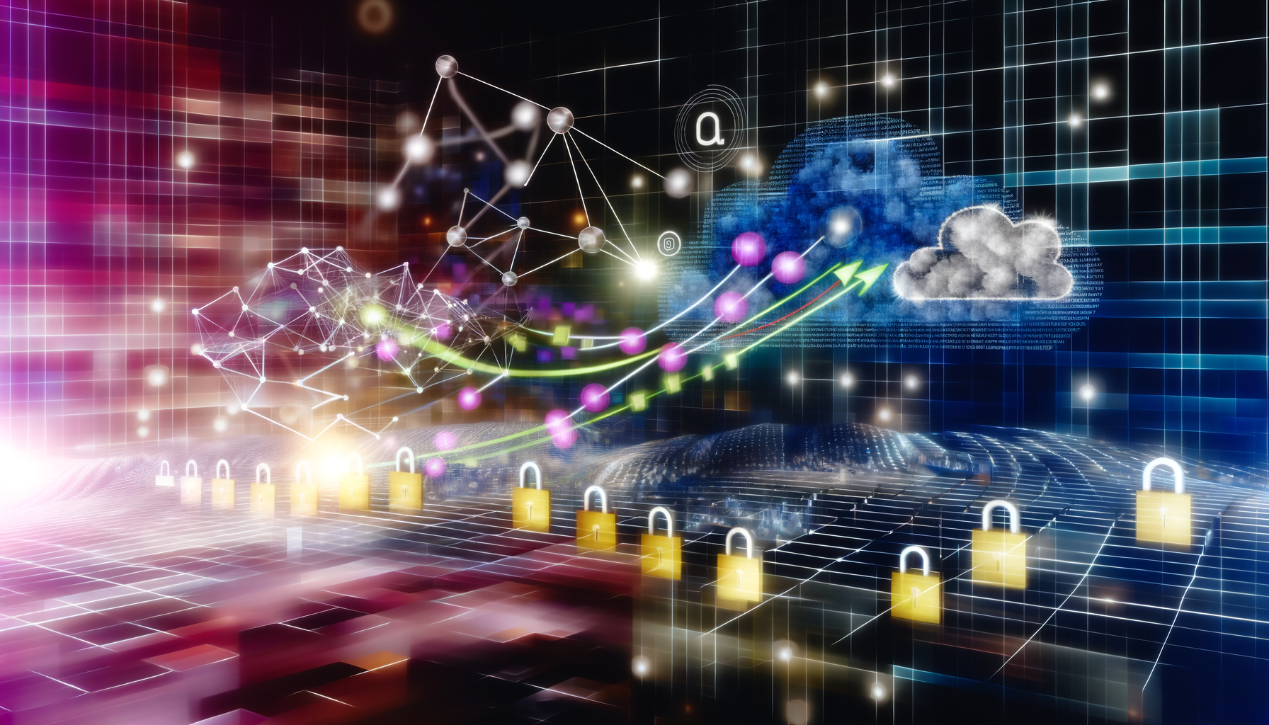 cloud migration, cloud security, cloud costs
technology and  AI technology illustration