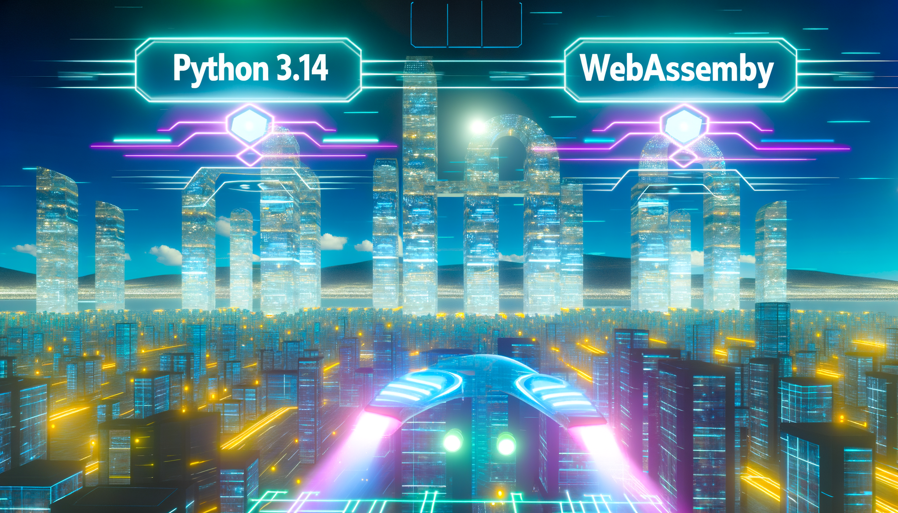 Future potential of Python 3.14, template strings, WebAssembly
 represented visually