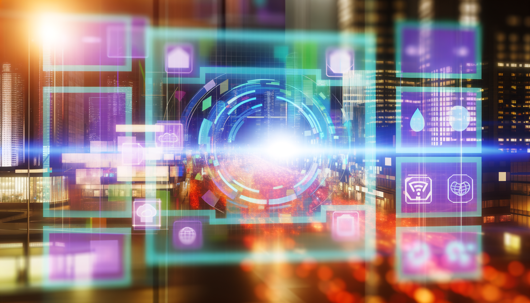 Future potential of Slack API, Large Language Models, data privacy
 represented visually