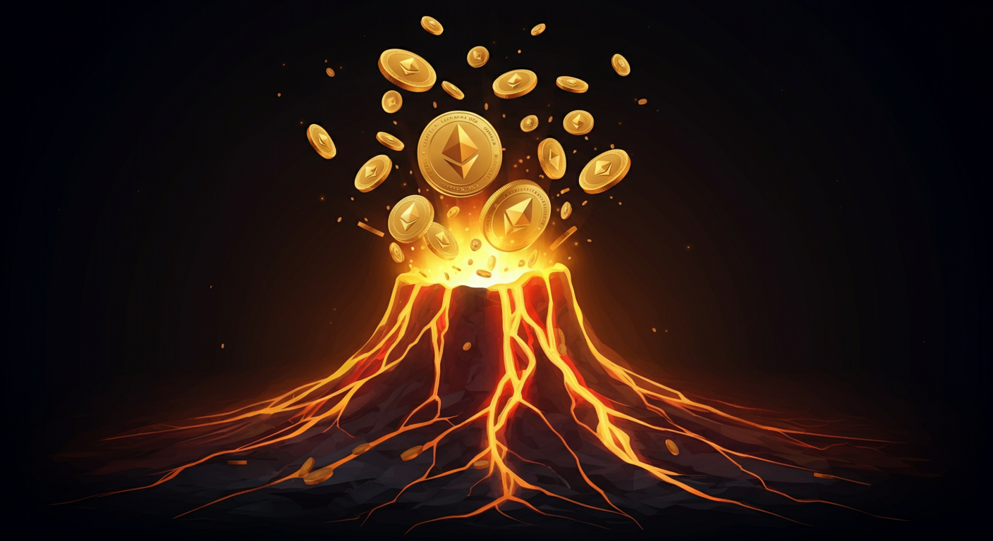Eye-catching visual of Ethereum Classic ETC and cryptocurrency vibes