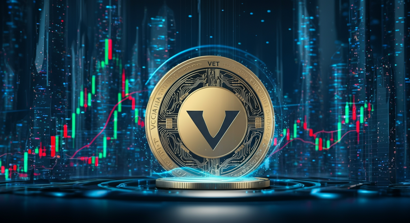 Future potential of VeChain VET represented visually