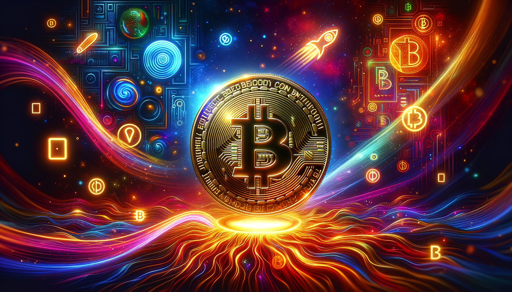 Eye-catching visual of WhiteBIT Coin WBT and cryptocurrency vibes