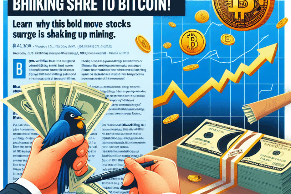 Bluebird Mining Goes Bitcoin: A Golden Opportunity or Fool's Gold?