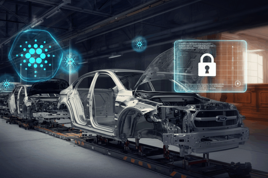 Ford Drives Legal Data to Cardano: A Blockchain Proof-of-Concept