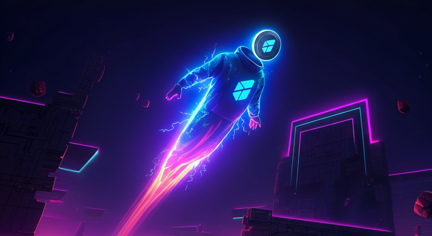 Eye-catching visual of BONK and cryptocurrency vibes