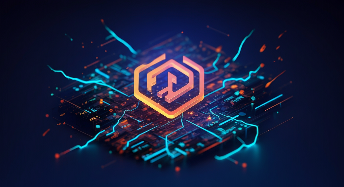 Eye-catching visual of Flare FLR and GameFi environment