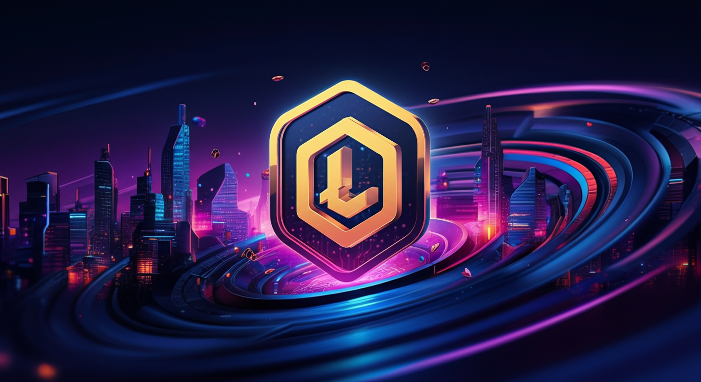 Eye-catching visual of Lido DAO LDO and GameFi environment