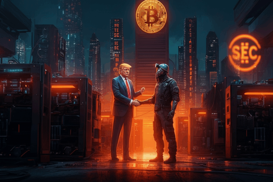 Trump's Bitcoin Play: American Bitcoin Corp. Goes Public