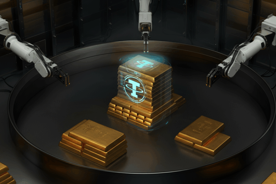 Tether's $8 Billion Gold Stash: Is This the Future of Stablecoins?