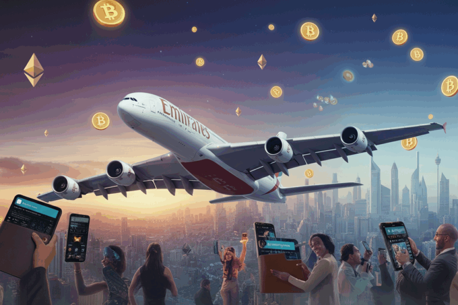Emirates Airlines Soars with Crypto: Book Flights with Bitcoin & More
