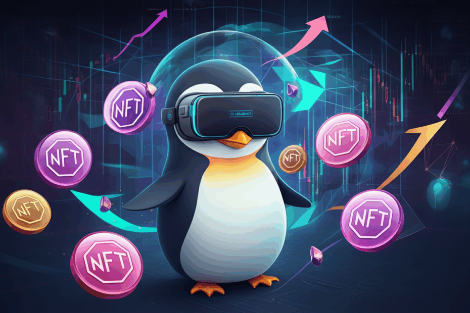 NFT Tokens Defy Market, Soar 55% in Q2: PENGU Leads