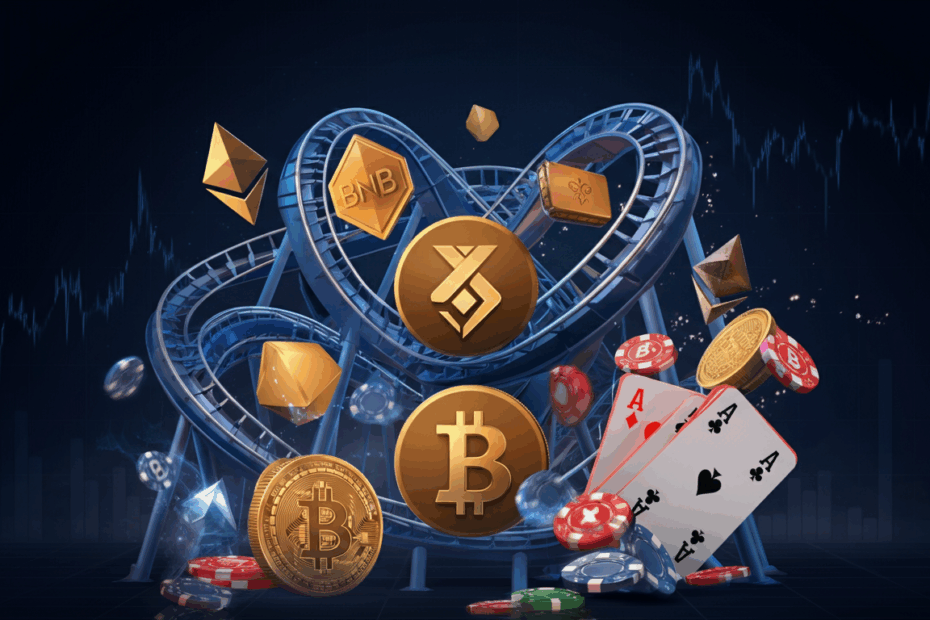 Riding the Crypto Rollercoaster: On-Chain Gambling Trends Revealed