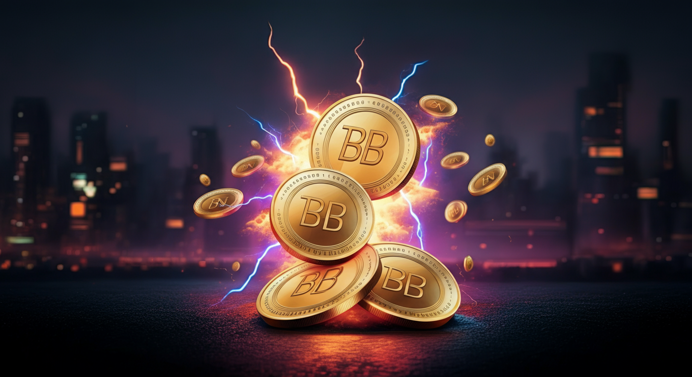 BNB blockchain and community visual