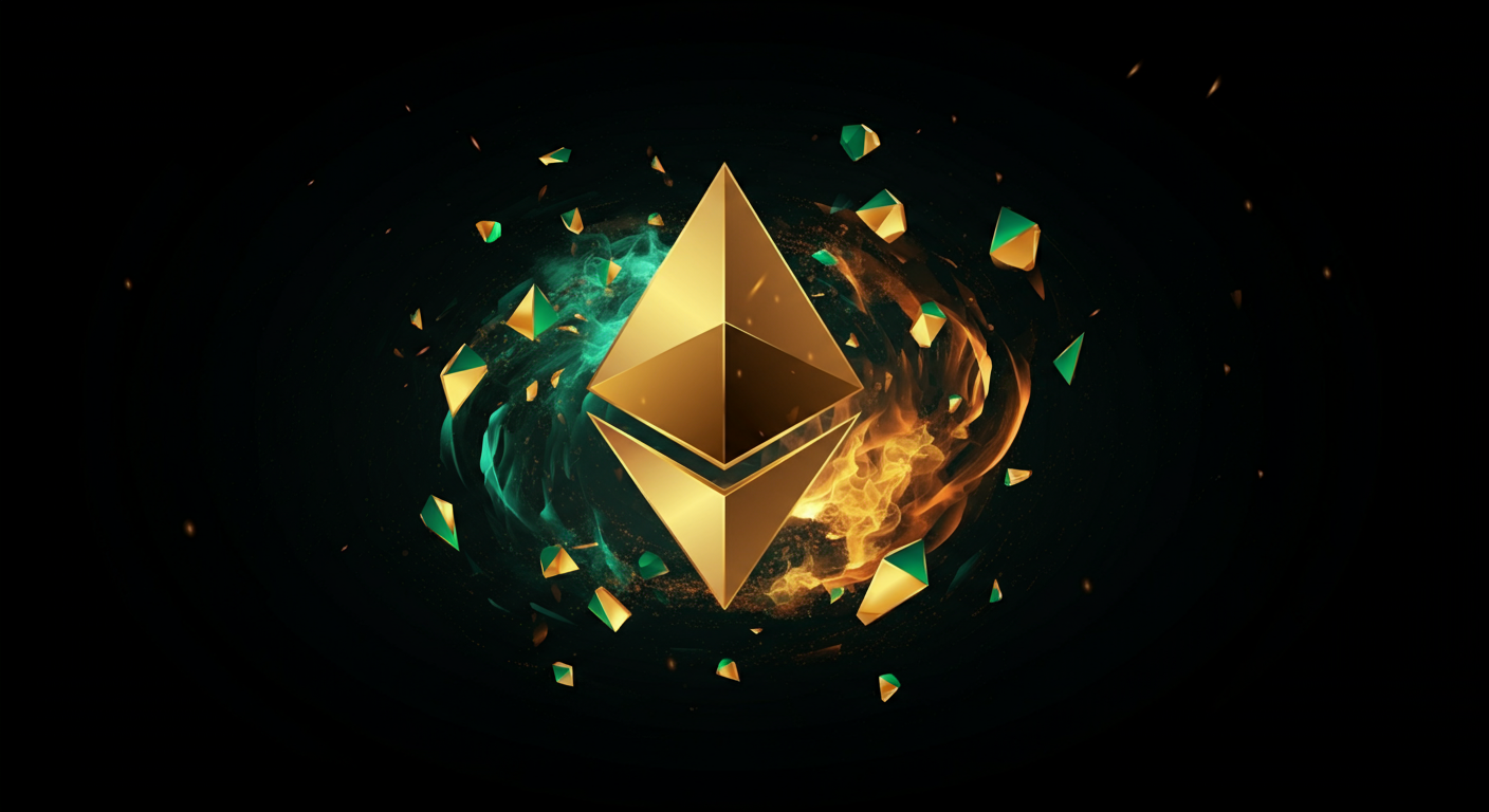 Ethereum ETH blockchain and community visual