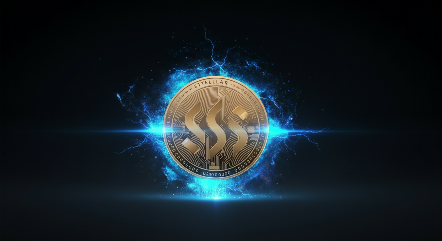 Stellar XLM blockchain and community visual