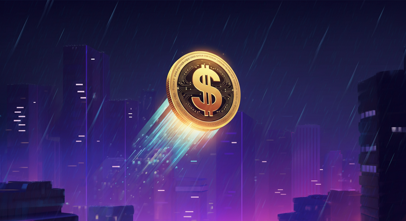 USDC  blockchain and community visual