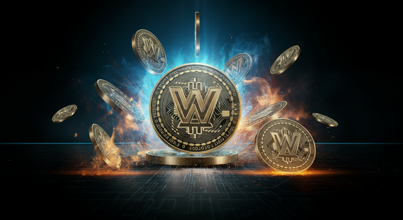 Wrapped Bitcoin WBTC blockchain and community visual