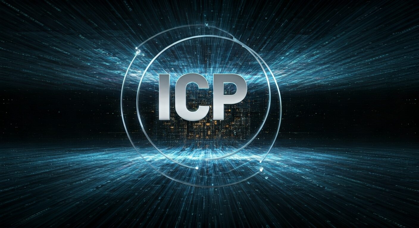 Internet Computer ICP blockchain and community visual