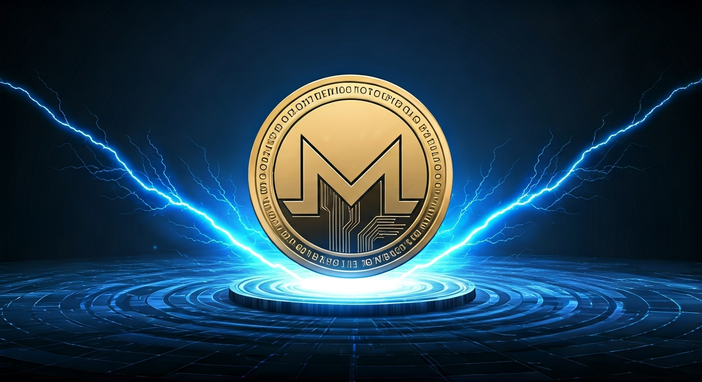 Monero XMR blockchain and community visual