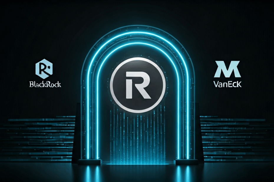RLUSD: The 24/7 Gateway for BlackRock & VanEck's Tokenized Funds