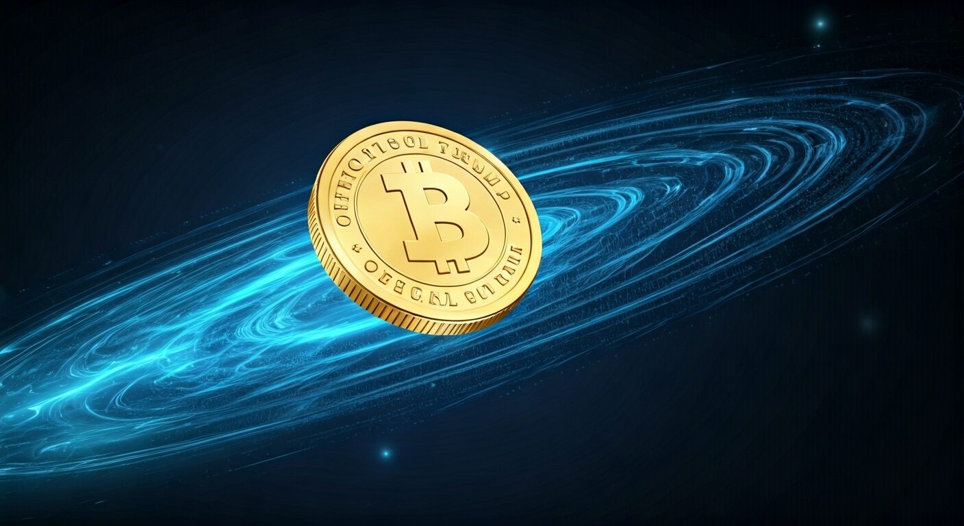 Official Trump TRUMP blockchain and community visual