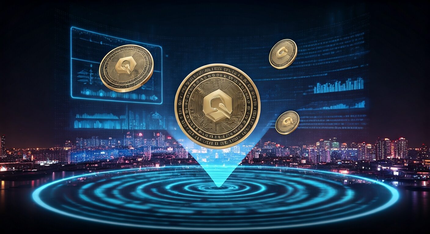 Quant QNT blockchain and community visual