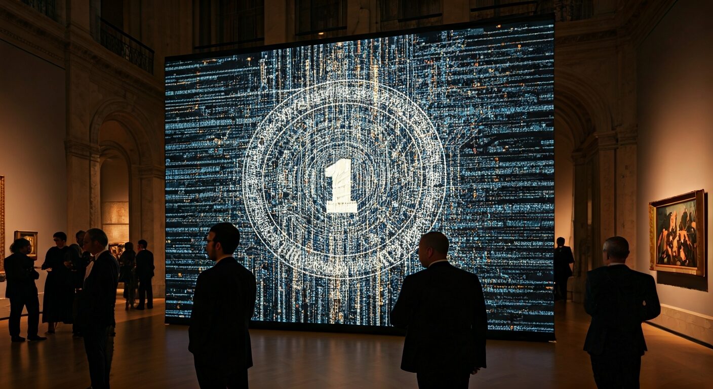 Bitcoin's Masterpiece: Robert Alice's Block 1 at Sotheby's and the Future of Digital Art