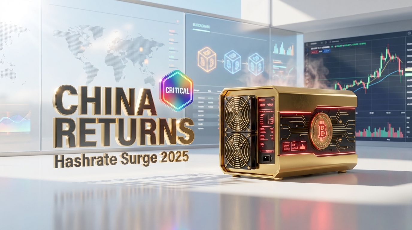 China’s Bitcoin Mining Comeback: A Critical Hashrate Shift with Explosive Potential
