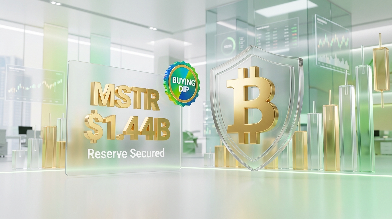Critical MSTR Update: $1.44B Cash Reserve & New Bitcoin Buy to Stop the Crash