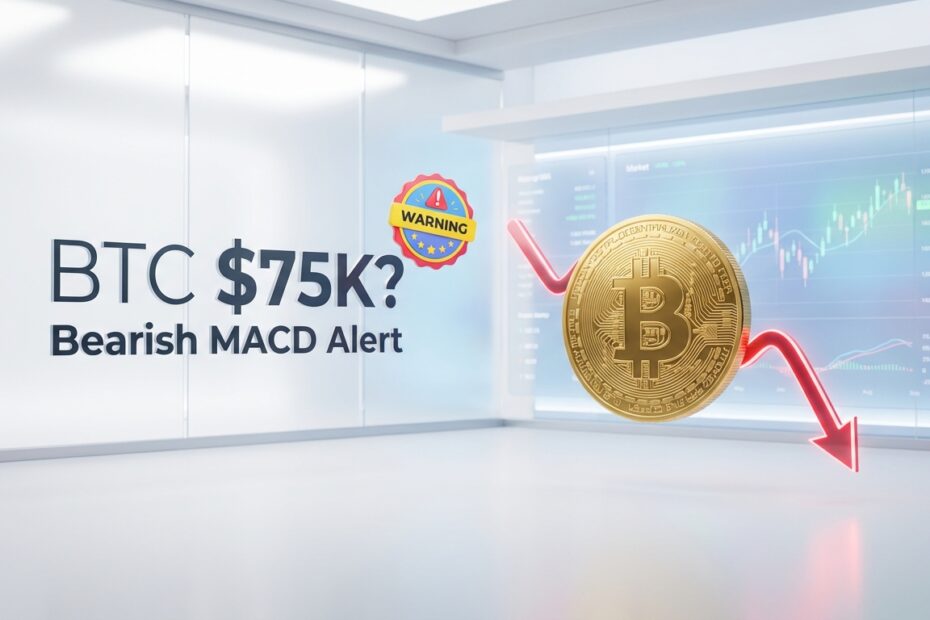 Critical Bitcoin Warning: Bearish MACD Signal Flashes Imminent Drop to $75,000