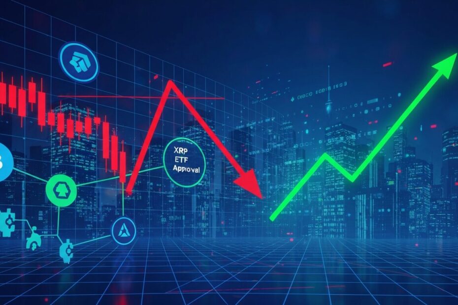Crypto Shakes: BTC Dips, XRP Soars, USDC Wobbly